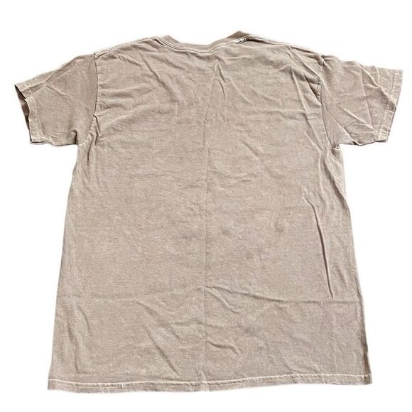 Nirvana Tan Smile Tee Womens Men’s Graphic Band Crewneck Shirt Size Large New - Picture 5 of 5